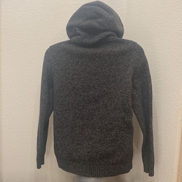 Gap Medium Hooded Sweater Long Sleeve Pouch Pocket Unisex Jacket Hoodie 10% Wool - Picture 7 of 12